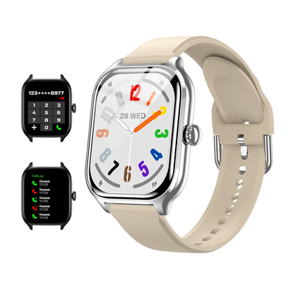 LAXASFIT New H9 Pro max Smart Watch Dial to Answer Calls Calorie Tracking Heart Rate Oximetry Monitoring Bluetooth Smartwatch