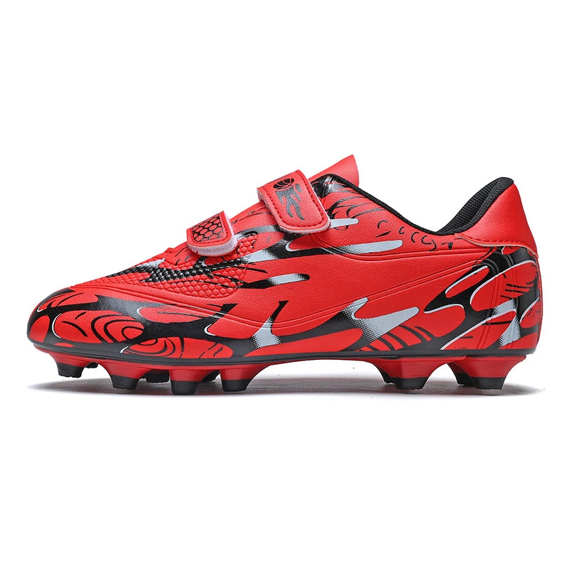 Chaussures de Football pour enfants, crampons de Football en plein air, chaussures de sport professionnelles pour garçons et filles, bottes de terrain de Football de haute qualité pour enfants