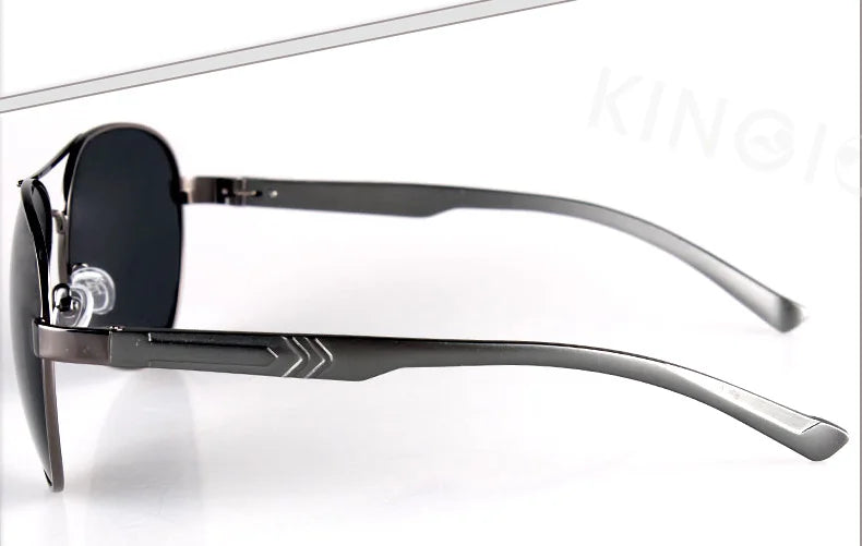 Classic Polarized Pilot Sunglasses For Male Driving Black Sun Glasses Men's Vintage Eyewear Gafas De Sol 8955