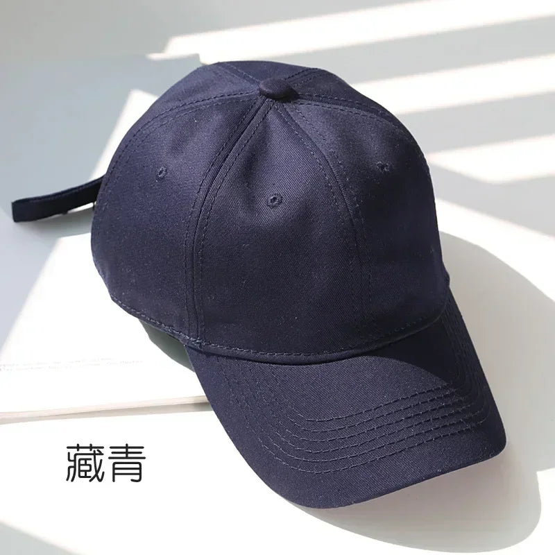 Wholesale Men Women Soft Top Baseball Cap With Custom Logo Unisex Adjustable Dad Hat Shade Hip Hop Summer Sunshade Hat Sport Hat