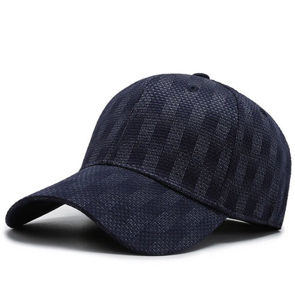 Cappellini elasticizzati da uomo e donna, aderenti, chiusi, flessibili, in stile hip-hop, con visiera, da baseball in stile New York, snapback, a quadri, a tinta unita, Era