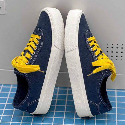 Oferta destacada: zapatos deportivos casuales para hombre, calzado de skate muy vendido para hombre, zapatillas de moda para uso diario y zapatos planos de lona para caminar