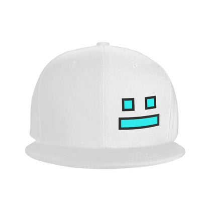 Bonés de basebol «Geometry Dash» para videojogos, bonés snapback para homem e mulher, bonés ajustáveis, bonés de basebol hip-hop, casquette