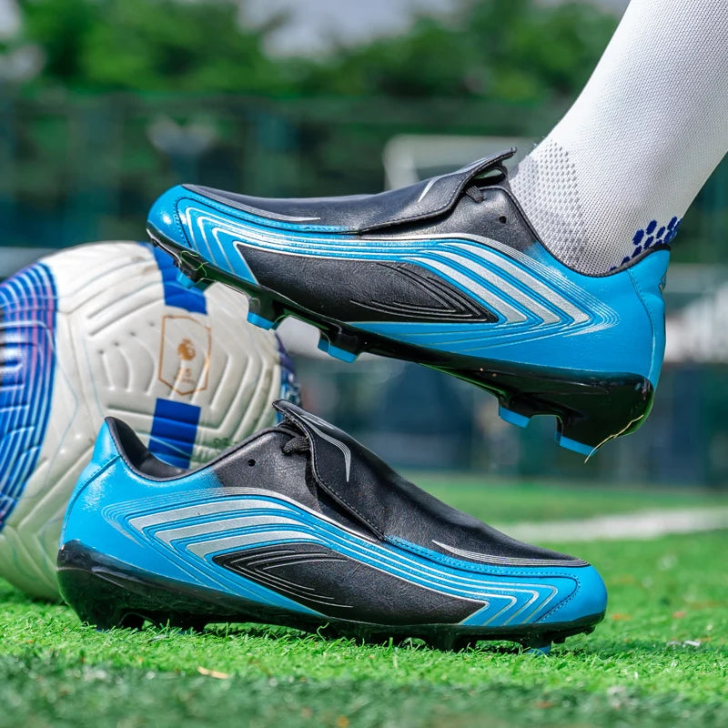 Chaussures de football pour hommes, crampons antidérapants, idéales pour l'entraînement sur gazon et les matchs quotidiens, parfaites pour l'exercice et le football, Chuteira Campo