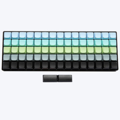 NPKC Blank XDA Keycaps Planck Preonic 61 75 87 108 Keyset Thick PBT Material for Cherry MX Mechanical Keyboard