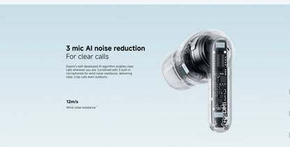 Xiaomi Redmi Buds 8 Pro TWS Earphones 3MIC AI 55dB Active Noise Cancellation Bluetooth 5.4 35 Hours Battery Mi Earbuds Headset