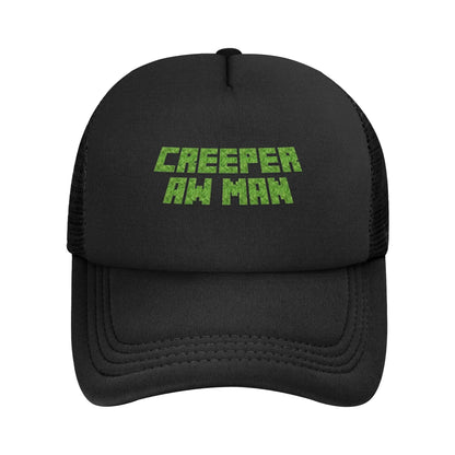 Creepin Creepers für Erwachsene – Trucker-Cap, Mesh-Baseballkappe, Snapback-Kappen, Hüte, Sonnenhut, verstellbare Sonnenkappen, Sommer