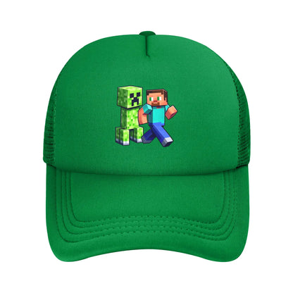 Creepin Creepers für Erwachsene – Trucker-Cap, Mesh-Baseballkappe, Snapback-Kappen, Hüte, Sonnenhut, verstellbare Sonnenkappen, Sommer