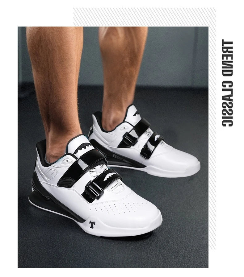 Professional Weightlifting Shoes Comfortable Indoor Squat Training Shoes Durable Anti Slip Weightlifting Hard Pull Sports Shoes