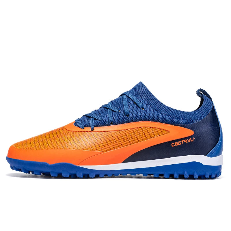 Bottes de Football professionnelles antidérapantes, baskets de sport sur le terrain, TF/FG, chaussures d'entraînement ultralégères, crampons de Football
