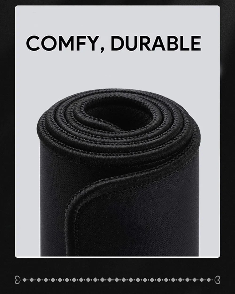 B-BLEACH Rebirth of Souls Mouse Pad Desk Mat Large Non-slip Anti-fray Keyboard Ergonomic Office Rubber PC Home Custom