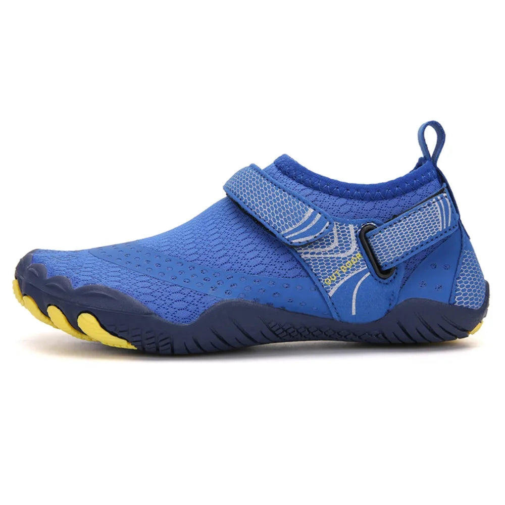 Kids Aqua Shoes Summer Beach Five Fingers Barefoot Water Shoes Swimming Lightweightl Non-slip Seaside River Children Sneakers