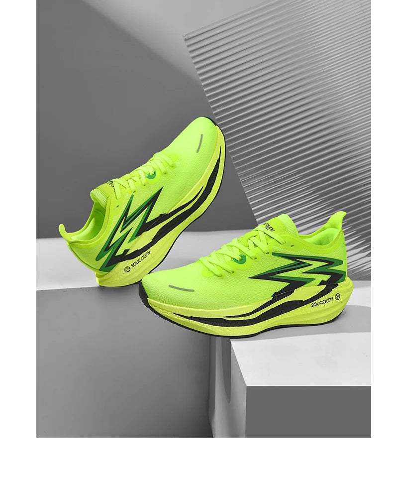 NEW Running Shoes Carbon Board Marathon Men Sports Breathable Lightweight Women's Comfortable Athletic Nonskid Sneakers Casual