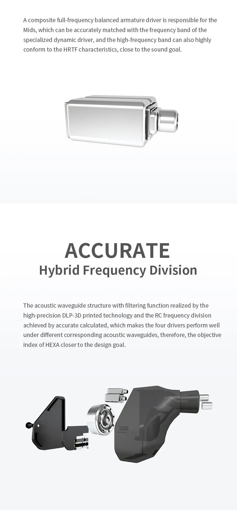 Truthear HEXA 1DD+3BA Hybrid Earphones with 0.78 2Pin Cable Earbuds
