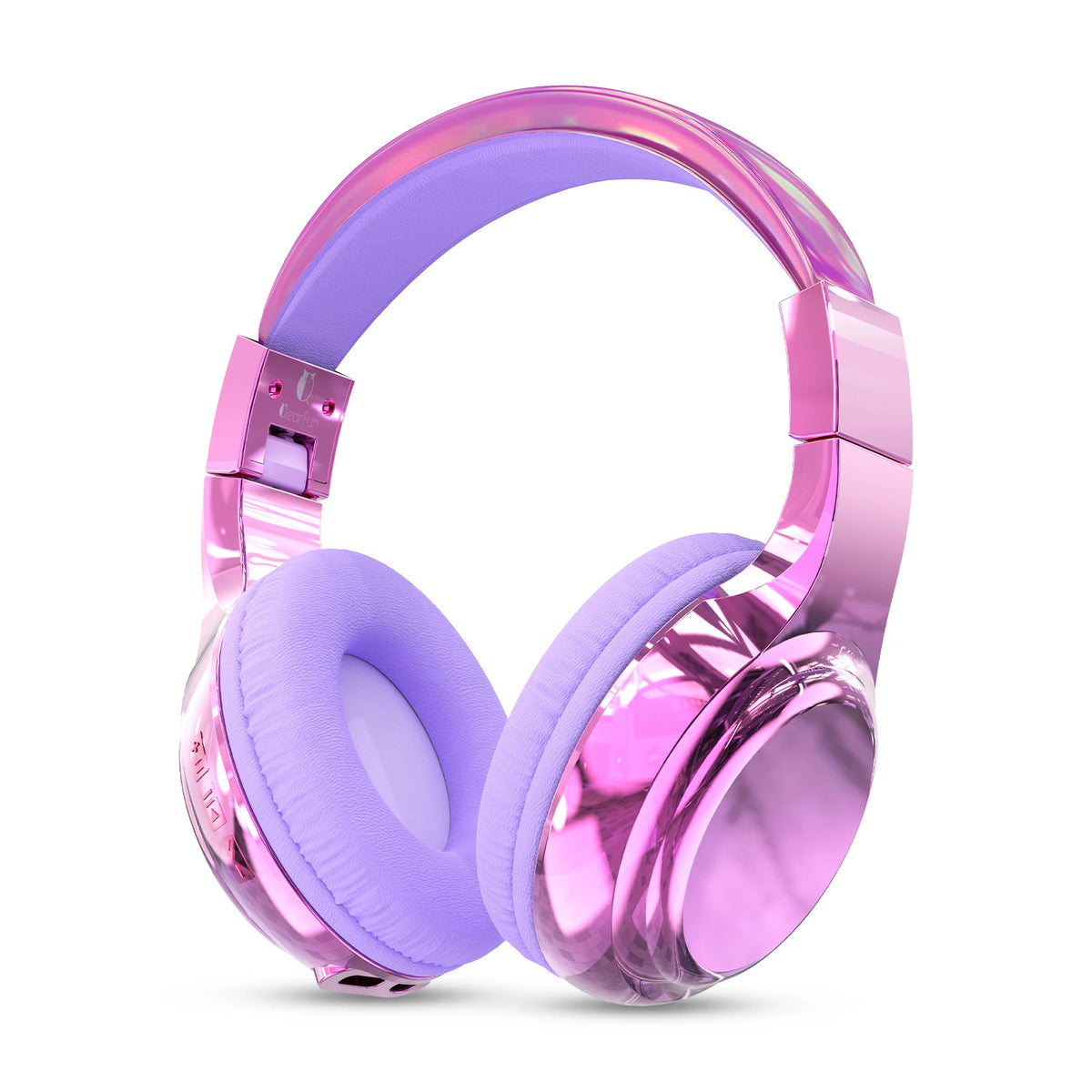 Écouteurs Bluetooth brillants pour enfants et filles, casque stéréo sans fil avec micro, pour l'école et les voyages, casque musical pour enfants, cadeaux pour enfants