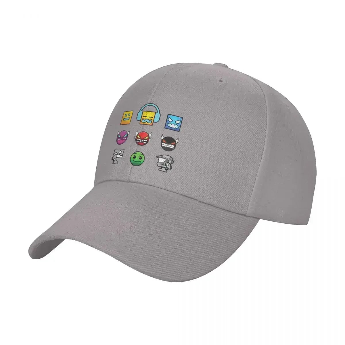 2026 Geometry Dash Baseball Cap Unique hats tactical cap Golf Cap Ladies Men's