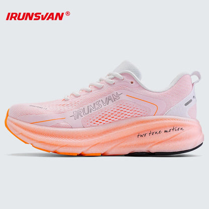 IRUNSVAN  New Carbon Plate Marathon Running Shoes Lightweight Shock-Absorbing And Suitable For Men's Sports Shoes