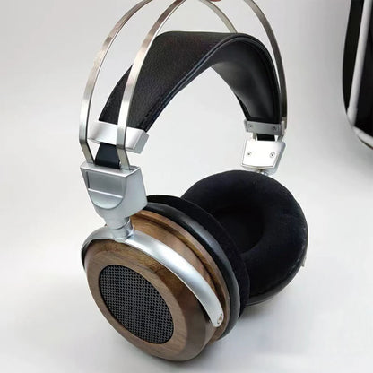 Kit de coque pour écouteurs DIY Walnut pour écouteurs. Accessoires pour écouteurs supra-auriculaires