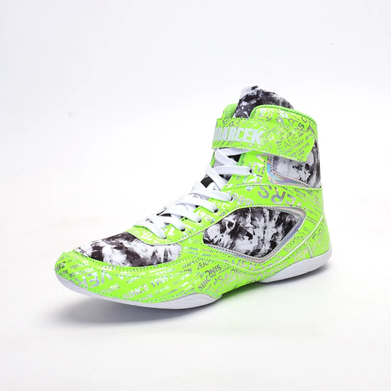 2026 New Arrival Boxing Sport Shoe Youth Wearable Wrestling Shoes Men Indoor Men Fighting Shoes Non-Slip Men Boxing Sneakers