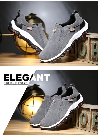 Men's Fashionable Casual Sports Shoes, Outdoor Walking and Hiking Shoes, Loafers, Comfortable Shoes, Lightweight, Plus Size38-50