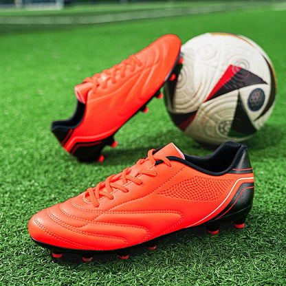 Chaussures de football pour hommes, crampons de football à tige haute pour terrain dur FG AG TF, entraînement professionnel, baskets légères pour l'extérieur, pointures 39-45