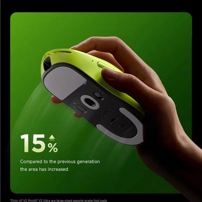 MCHOSE A7 V2 Ultra / Pro Lightweight Wireless Gaming Mouse Dual 8000Hz PAW3950 TI 42000DPI Mice For PC E-sports Gamer