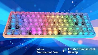 Everglide AE68 Pro Gaming Keyboard 8000Hz Polling Rate High Performance 0.001mm Rapid Trigger ADC Direct Link Dual RGB Lamp