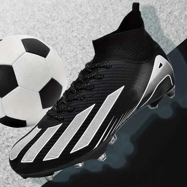 New Men's Football Boots Adult's Soccer Field Shoes Teenager's Sports Cleats Outdoor Grass Training Boots High Quality Sneakers