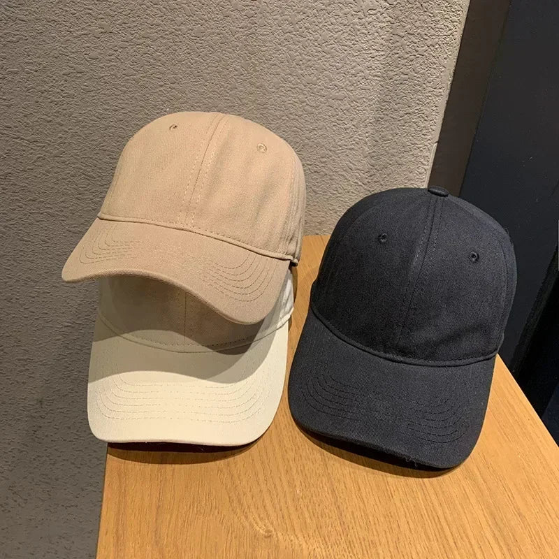Wholesale Men Women Soft Top Baseball Cap With Custom Logo Unisex Adjustable Dad Hat Shade Hip Hop Summer Sunshade Hat Sport Hat