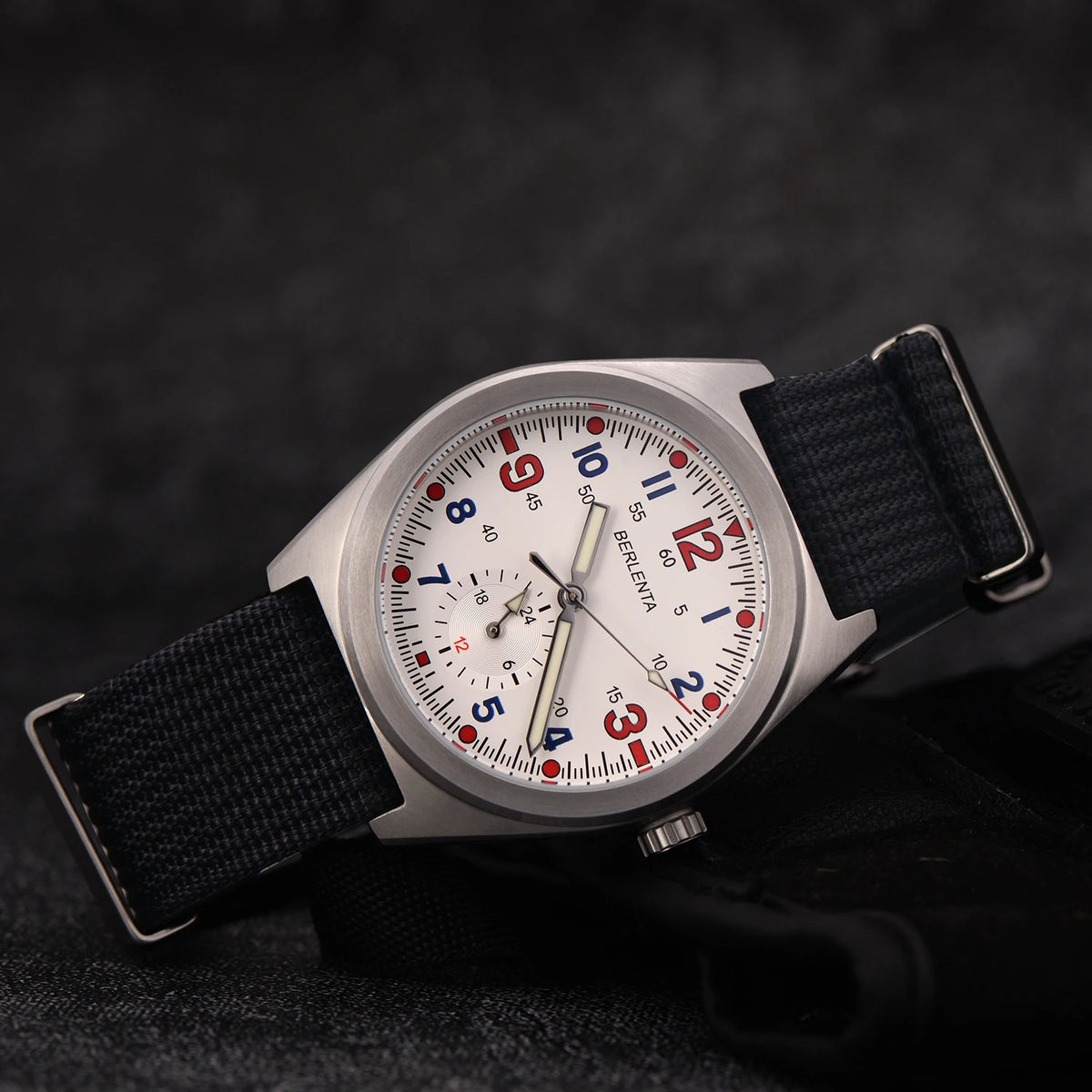 Berlenta VH60 Watch Men 100m Waterproof 316L Steel Wristwatch For Men Top Brand Luxury Male Clock Military Fashion Wrist Wach