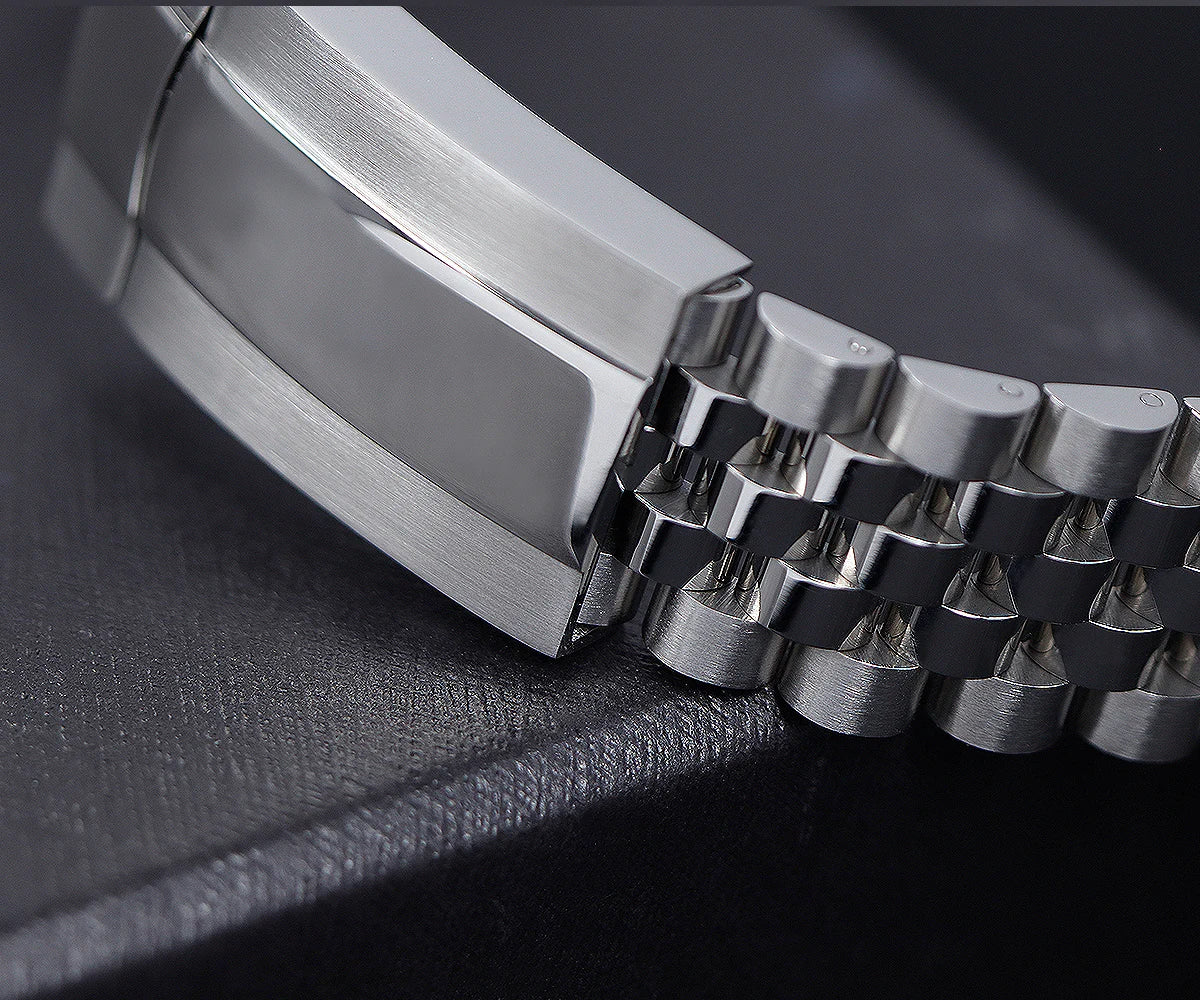 Cronos DateJ Luxury Men Watch Stainless Steel 5 Links Bracelet PT5000 Miyota 9015 100m Water Resistant Sapphire L6046M