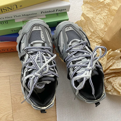 Brand Design Sneakers for Man Fashion New Men's Chunky Sneakers Male Female Dad Shoes Trendy Girls Boys Casual Sports Shoes