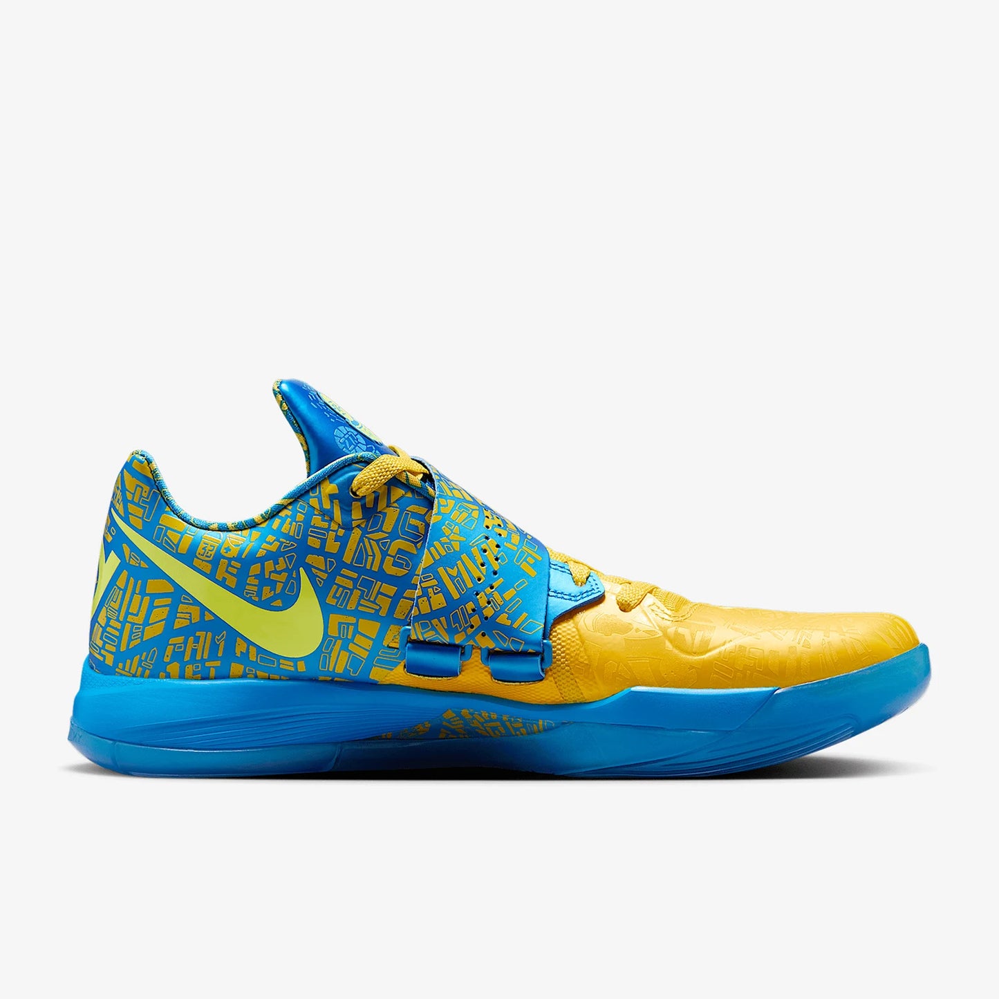 Nike genuine KD 4 Men's Lightweight Retro Low-top Basketball Shoes FZ5916-400