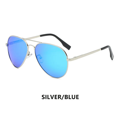 LIOUMO Hochwertige Piloten-Sonnenbrille für Herren, polarisierte Autofahrerbrille für Damen, modische Pilotenbrille, blendfreie Sonnenbrille für Herren