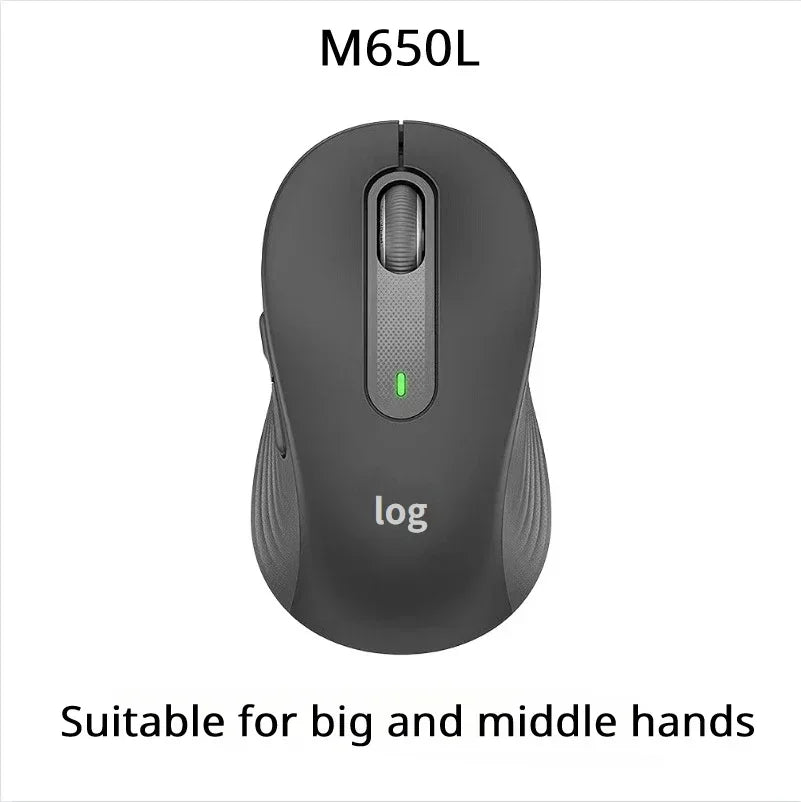 Logitech M650 M650L Wireless Bluetooth Silent Mouse Office Laptop Sensor Technology Advanced Optical Programmable Buttons Mice