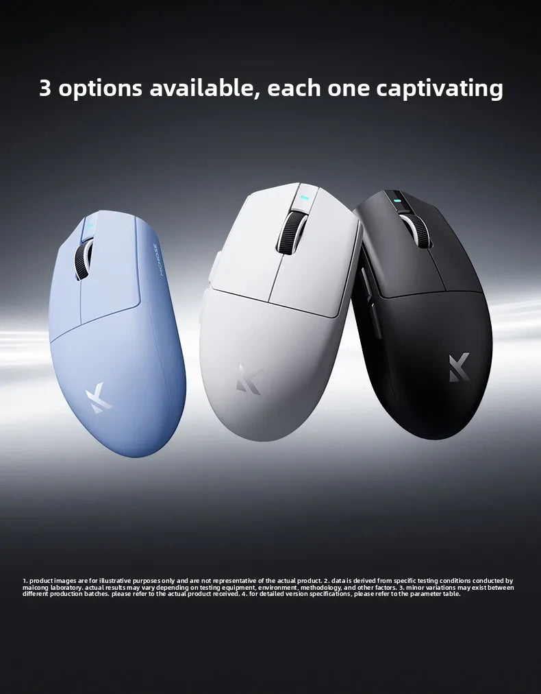 MCHOSE G3 V2 PRO Wireless Mouse Bluetooth Tri Mode Ergonomics Lightweight Laptop Office Gaming Computer Accessories