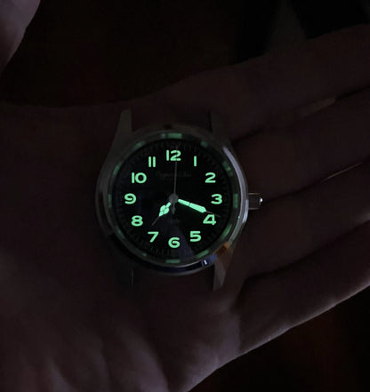【Escapement Time】VH31 Quartz Movement Watch 38mm Sapphire Waterproof 100M Super luminous