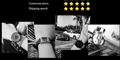 2024 Specht & Sohne New Classic Men's Quartz Watch Blue Color Stainless Steel Japan VK63 Movt Genuine Leather Montre Homme 39MM