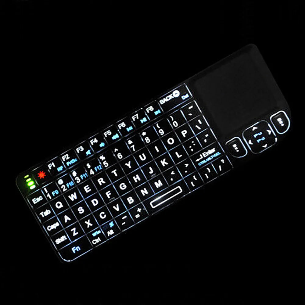 Rii Mini Wireless English Keyboard with TouchPad for Android TV Box/Mini PC/Laptop Mac, Laptop, Windows, Tablet
