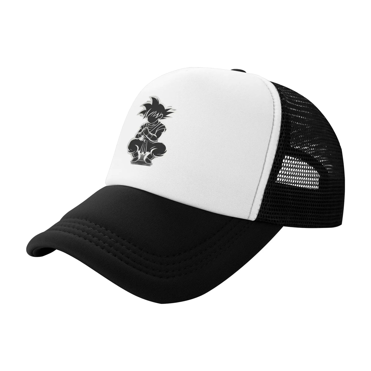 Men Women Kid Goku Rage Dragon Ball Z Trucker Caps Mesh Baseball Caps Snapback Caps  Hats Sun Hats Adjustable Golf Hats Spring