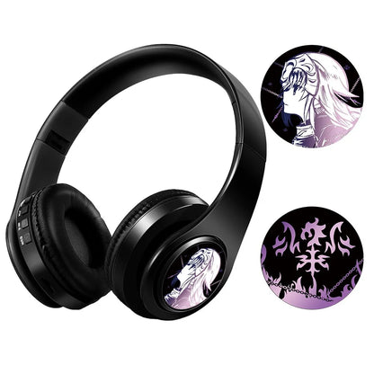 Miku Nakano Sanjiu Cosplay Bluetooth Headset 5.0 Over-ear Stereo Anime Headphones  for Mobile Phone