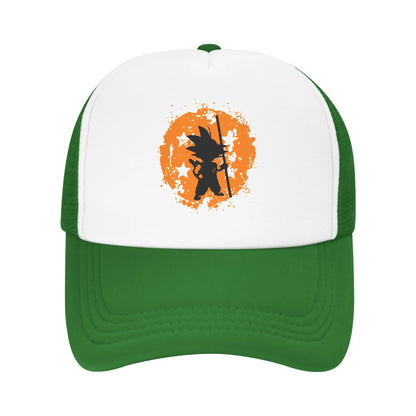 Unisex Dragon Ball Z Goku Dbz Trucker Hats Outdoor Mesh Baseball Caps Snapback Caps  Hats Sun Caps Trucker Cap High Quality