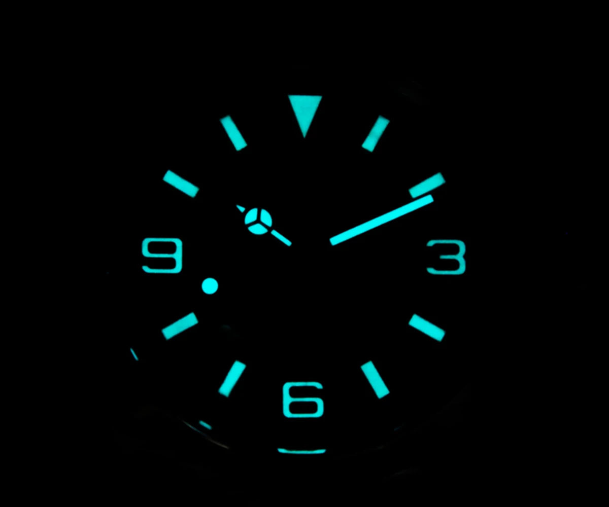 Cronos EX Diver Mechanical Men Watch 39mm Automatic PT5000 Sapphire Glass Bushed Bracelet Glide Clasp 10ATM  L6031