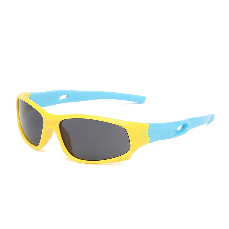 New Kids Sports Sun Glasses Cycling Sunglasses TR90 Outdoor Goggle UV Protection Eyewear Balance Car Driveing Children Glasses