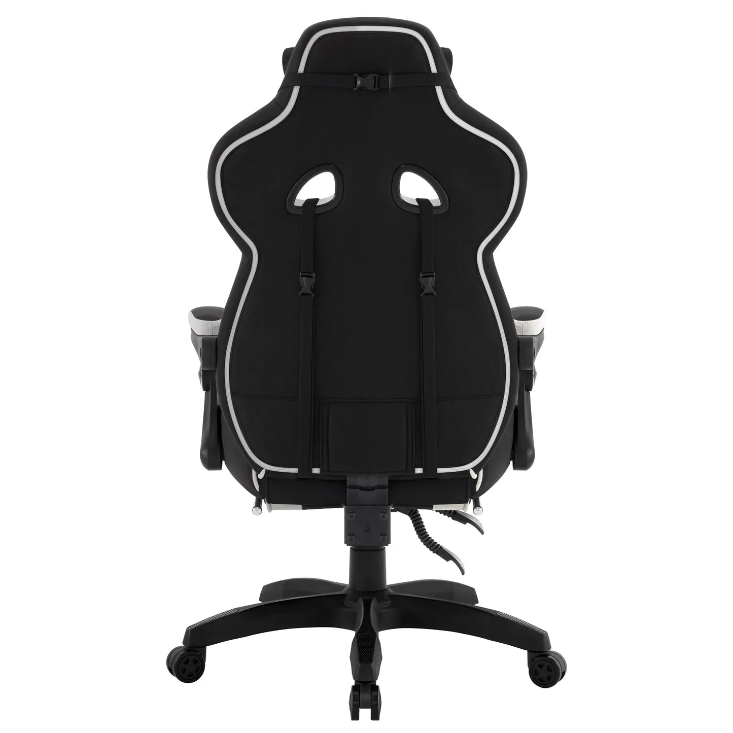 WOLTU Ergonomic Gamer Computer Chair Executive Office Chair Breathable Gaming Chair with Lumbar Cushion Headrest Footrest