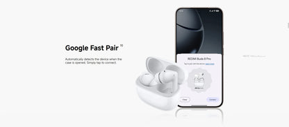 New Xiaomi Redmi Buds 8 Pro Global Version TWS Earphone Buletooth 5.4 AI Clear Call 3 MIC 55dB Active Noise Cancellation Earbuds