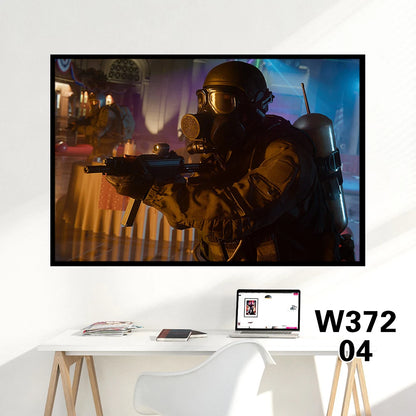 《Call of Duty: Black Ops 6》PS GAME Canvas Poster Call of Duty 21 HD large wall art decorative painting Home bedroom Decor gift