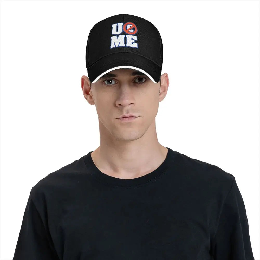 Yellow Wrestling Cena John White Custom Baseball Caps For Mens Unisex Male Beach Sunscreen Hat Snapback Cap