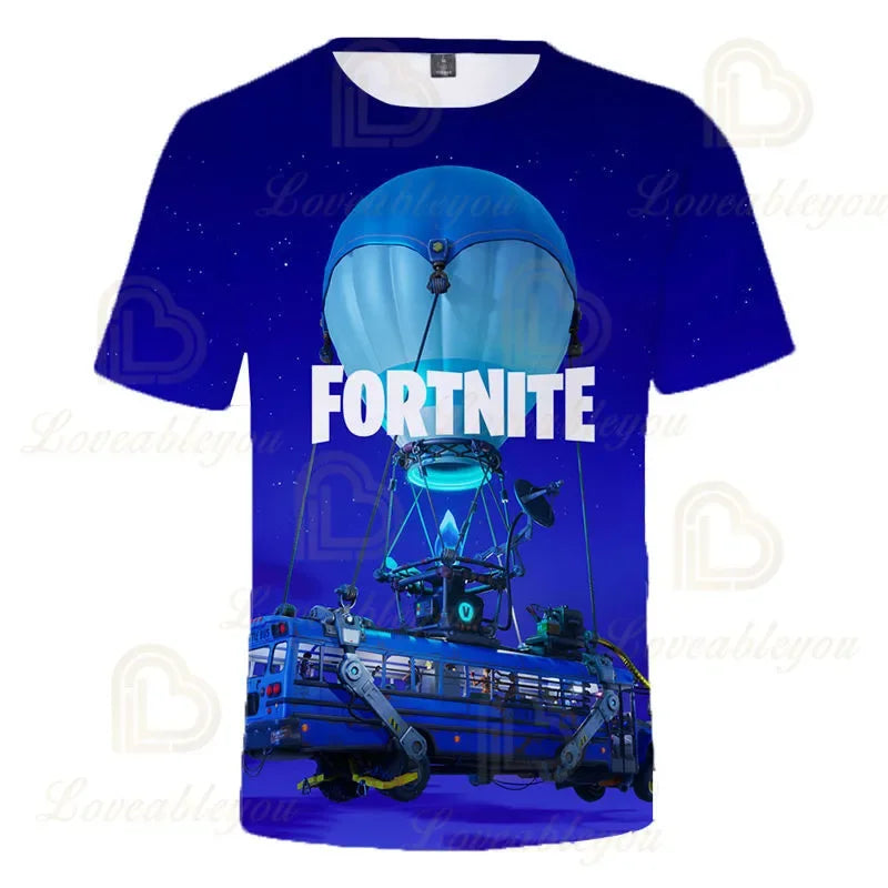 Fortnite Men and Women Victory Children's Wear Battle Royale 3d Swearshirt Boys Girls Clothes Tops Kids T-shirt Hero Teen Tops