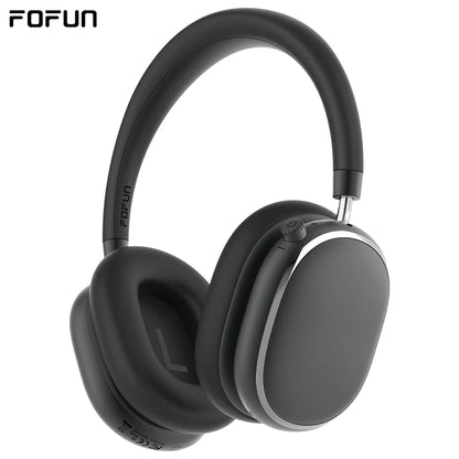 Hybrid Active Noise Cancelling Headphones, Wireless Headphones Bluetooth 6.0 with Transparent Mode, Hi-Res Audio,Deep Bass,Metal